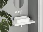 Mosdó, Ravak Ceramic Slim R 55 kerámiamosdó matt fehér XJX0E155004