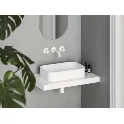   Mosdó, Ravak Ceramic Slim R 55 kerámiamosdó matt fehér XJX0E155004