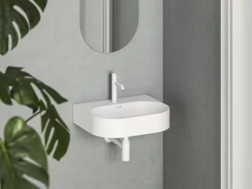 Mosdó, Ravak Ceramic Slim Wall O 55 N kerámiamosdó fehér XJX01155008