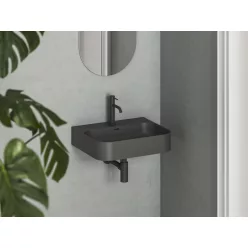   Mosdó, Ravak Ceramic Slim Wall R 55 N kerámiamosdó antracit XJX03155005