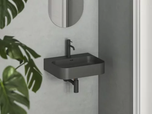 Mosdó, Ravak Ceramic Slim Wall R 55 N kerámiamosdó antracit XJX03155005