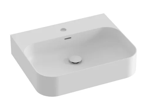 Mosdó, Ravak Ceramic Slim Wall R 55 N kerámiamosdó matt fehér XJX0E155006