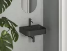 Mosdó, Ravak Ceramic Slim Wall R 55 N kerámiamosdó matt fekete XJX0D155005