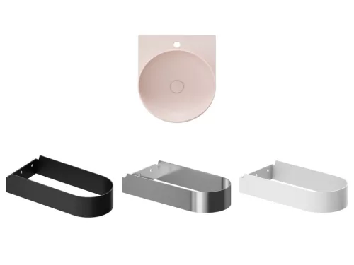 Mosdó, Ravak Yard 40 kerámiamosdó Alabaster Pink XJX0G240000