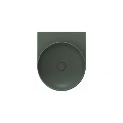   Mosdó, Ravak Yard 40 kerámiamosdó Grey Green, túlfolyó furat nélkül XJX08040000