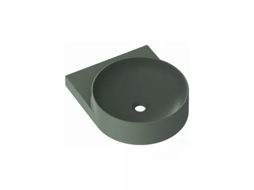 Mosdó, Ravak Yard 40 kerámiamosdó Grey Green, túlfolyó furat nélkül XJX08040000