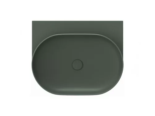 Mosdó, Ravak Yard 60 kerámiamosdó Grey Green, túlfolyó furat nélkül XJX08060000