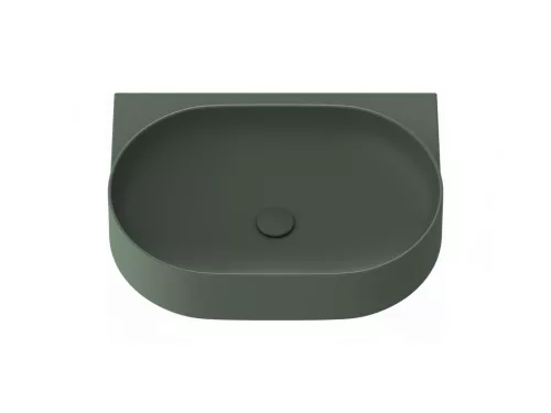 Mosdó, Ravak Yard 60 kerámiamosdó Grey Green, túlfolyó furat nélkül XJX08060000