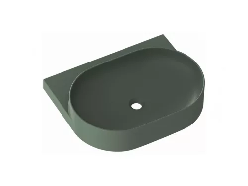 Mosdó, Ravak Yard 60 kerámiamosdó Grey Green, túlfolyó furat nélkül XJX08060000