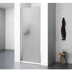   Zuhanyajtó, Aqualine PILOT nyílóajtó, 70 cm, brick üveg PT070W