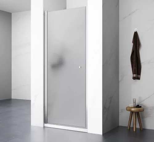 Zuhanyajtó, Aqualine PILOT nyílóajtó, 70 cm, brick üveg PT070W