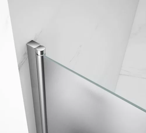 Zuhanyajtó, Aqualine PILOT nyílóajtó, 70 cm, brick üveg PT070W