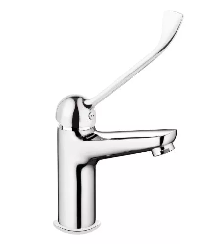 Mosdó csaptelep, Deante Boro mosdó csaptelep orvosi nyitókarral, króm BMO_020C