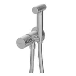   Falba süllyesztett csaptelep,Deante Silia Hexa bidé csaptelep szálcsiszolt acél BHS_F34M