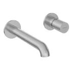 Falba süllyesztett csaptelep, Deante Silia Hexa mosdó csaptelep szálcsiszolt acél BHS_F54L