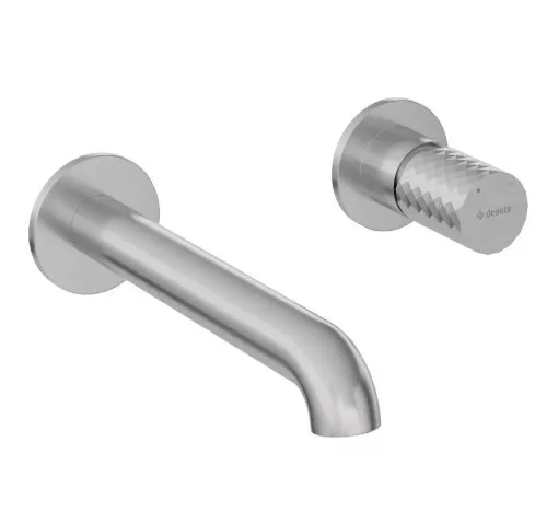 Falba süllyesztett csaptelep, Deante Silia Hexa mosdó csaptelep szálcsiszolt acél BHS_F54L