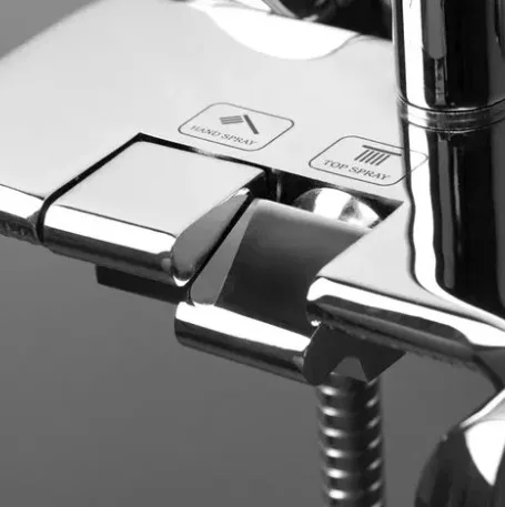 Zuhanyszett, Deante Boro zuhanyszett zuhany csapteleppel, króm NER_04PM