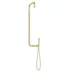   Zuhanyszett, Deante Silia Hexa zuhanyszett zuhany csapteleppel, szálcsiszolt arany NHS_R4XM