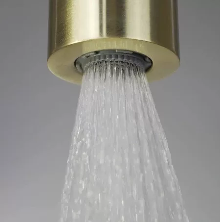 Zuhanyszett, Deante Silia Hexa zuhanyszett zuhany csapteleppel, szálcsiszolt arany NHS_R4XM