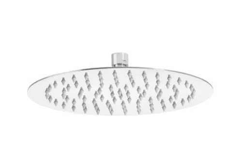 Trópusi zuhany, Deante Floks acél fejzuhany, 250 mm, kerek, króm NAC_000K