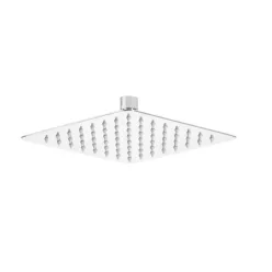   Trópusi zuhany, Deante Floks acél fejzuhany, 200x200 mm, szögletes, króm NAC_005K