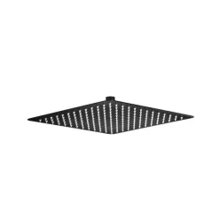   Trópusi zuhany, Deante Cascada acél fejzuhany 250x250 mm, fekete NAC_202K