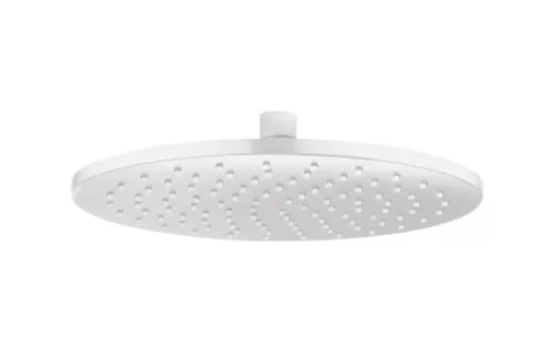Trópusi zuhany, Deante Cascada réz fejzuhany, kerek, 250 mm, fehér NAC_691K