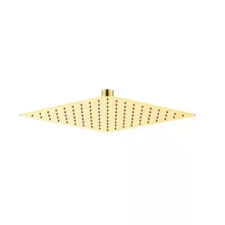   Trópusi zuhany, Deante Cascada fejzuhany, acél, 250x250 mm, szálcsiszolt arany NAC_Z02K