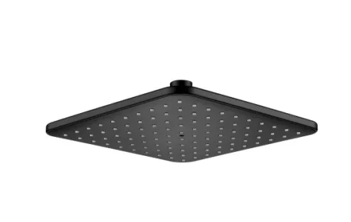 Trópusi zuhany, Deante Boro 1 funkciós zuhanyfej, 201x201 mm, fekete NER_N38K