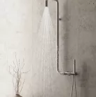 Trópusi zuhany, Deante Silia 1 funkciós fejzuhany, titanium NQS_D30K