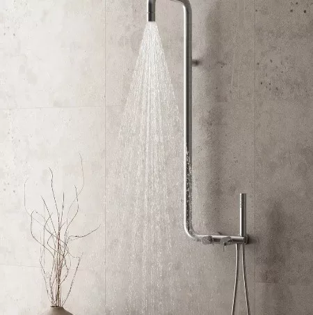 Trópusi zuhany, Deante Silia 1 funkciós fejzuhany, titanium NQS_D30K