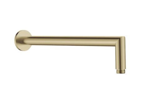 Fali kifolyócső, Deante Cascada zuhany kifolyócső, fali, 400 mm, sárgaréz NAC_M45K