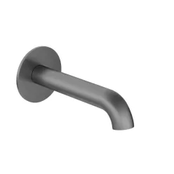   Kádkifolyó, Deante Silia kifolyó kádhoz és mosdókagylóhoz, 160 mm, titanium NQS_D80K