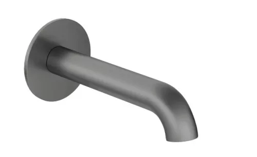 Kádkifolyó, Deante Silia kifolyó kádhoz és mosdókagylóhoz, 160 mm, titanium NQS_D80K