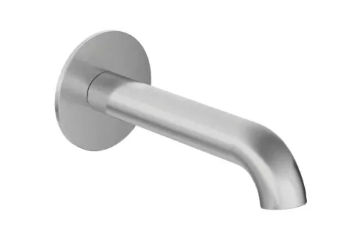 Kádkifolyó, Deante Silia kifolyó kádhoz és mosdókagylóhoz, 160 mm, szálcsiszolt acél NQS_F80K