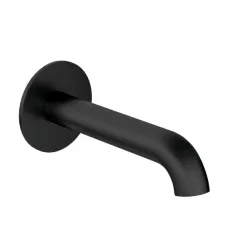   Kádkifolyó, Deante Silia kifolyó kádhoz és mosdókagylóhoz, 160 mm, fekete NQS_N80K