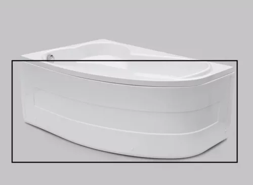 Előlap, West Ivory 150-es, balos kádhoz