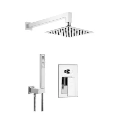   Falba süllyesztett csaptelep, Deante Anemon falsík alatti zuhanyszett, króm NAC_09AP