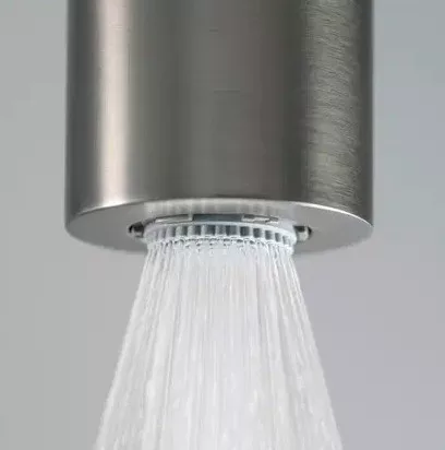 Falba süllyesztett csaptelep, Deante Silia zuhanyszett fejzuhannyal, titanium NQS_D9XK