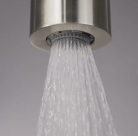 Falba süllyesztett csaptelep, Deante Silia zuhanyszett fejzuhannyal, szálcsiszolt acél NQS_F9XK