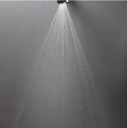 Falba süllyesztett csaptelep, Deante Silia zuhanyszett fejzuhannyal, titanium NQS_D0XK