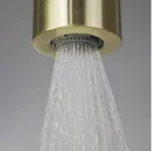 Falba süllyesztett csaptelep, Deante Silia Hexa zuhanyszett+fejzuhany,szálcsiszolt arany NHS_R9XK