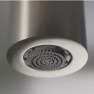 Falba süllyesztett csaptelep, Deante Silia Hexa zuhanyszett+fejzuhany szálcsiszolt acél NHS_F9XK