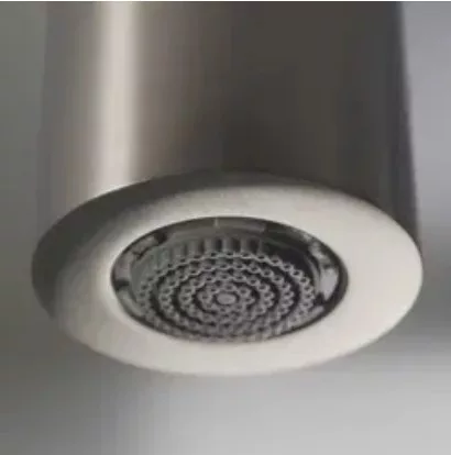 Falba süllyesztett csaptelep, Deante Silia Hexa zuhanyszett+fejzuhany szálcsiszolt acél NHS_F9XK