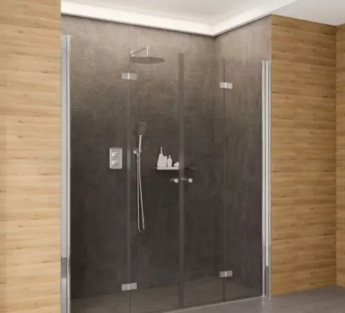 Falba süllyesztett csaptelep, Deante Therm zuhanyszett termosztatikus BOX-al, króm BXYZ0EBT