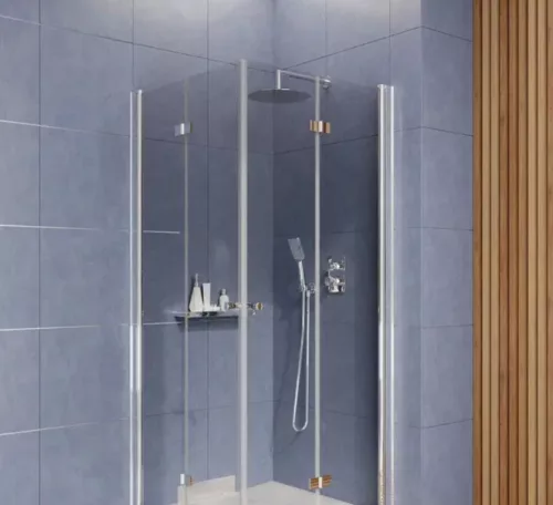 Falba süllyesztett csaptelep, Deante Therm zuhanyszett termosztatikus BOX-al, króm BXYZ0EBT