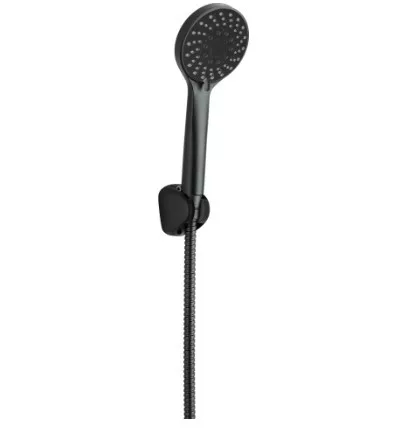 Zuhanyszett, Deante Avis 1 ponton rögzíthető zuhanyszett, fekete NGV_N41K