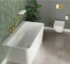 Zuhany gégecső, Deante zuhany gégecső, 150 cm, arany NDA_Z51W