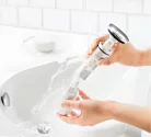Mosdó szifon, Deante Easy-Clean leeresztő mosdókagylóhoz, szifonnal, click-clack, króm NHC_010C