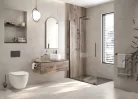 WC kefe tartó, Deante Arnika fali wc kefe tartó, titanium ADA_D711
